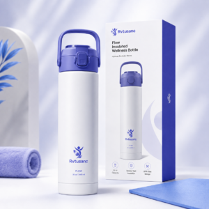 Rvtusanc Flow 32 oz Insulated Wellness Bottle